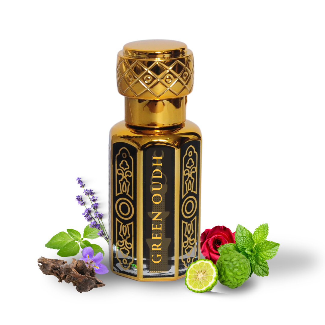 Green Oudh Premium Attar By Ruhtatva