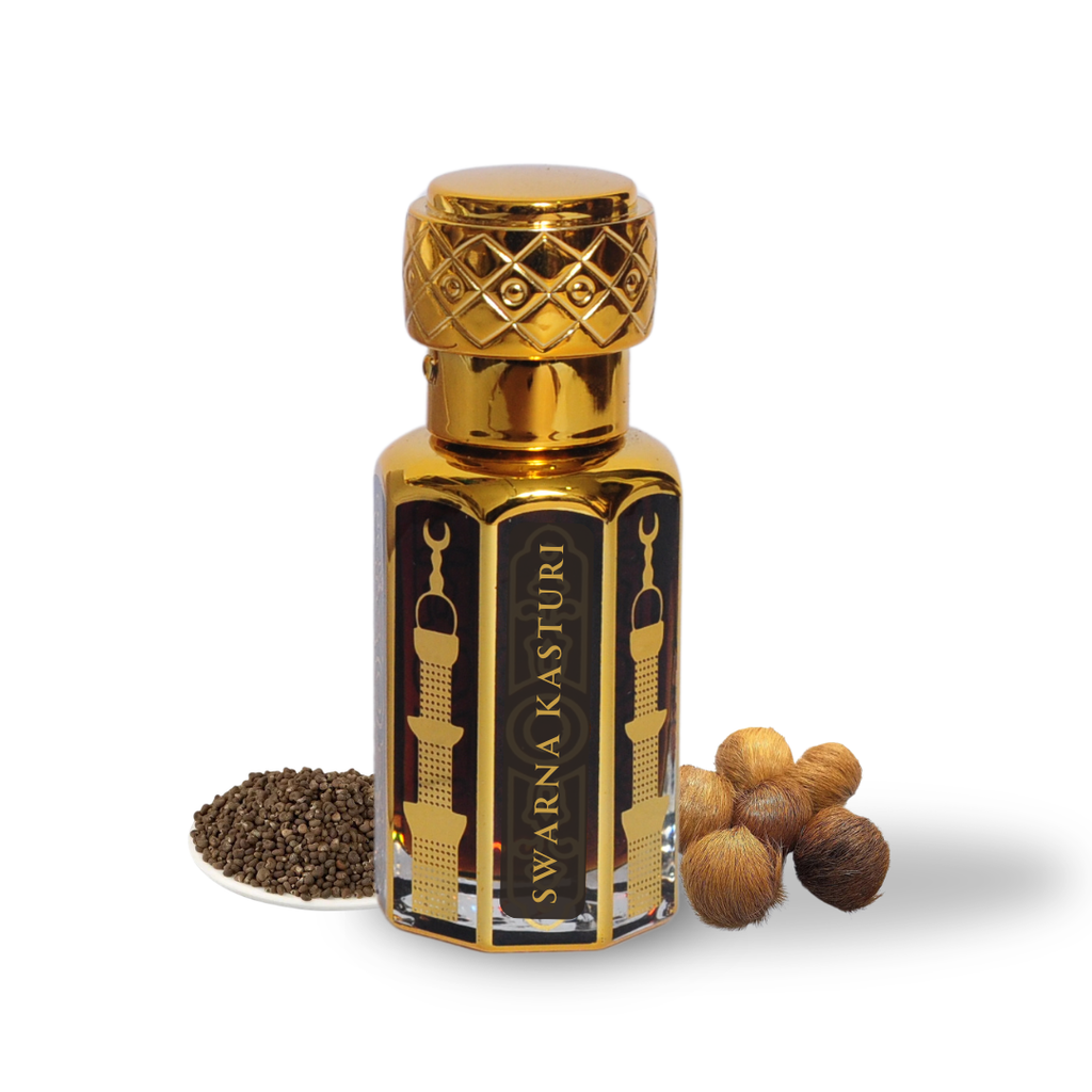 Swarnaa Kasturi with pure kasturi notes | Non Alcohol, Long Lasting Fragrance.