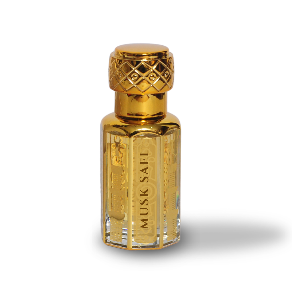 Musk Safi Long Lasting Pure & Natural Dubai Fragrance 12ml Crystal pack