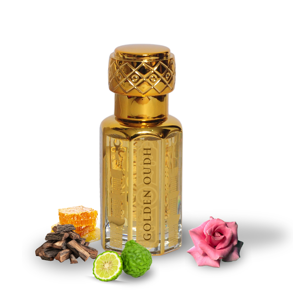 Golden Oudh Premium Attar By Ruhtatva