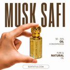Musk Safi Long Lasting Pure & Natural Dubai Fragrance 12ml Crystal pack