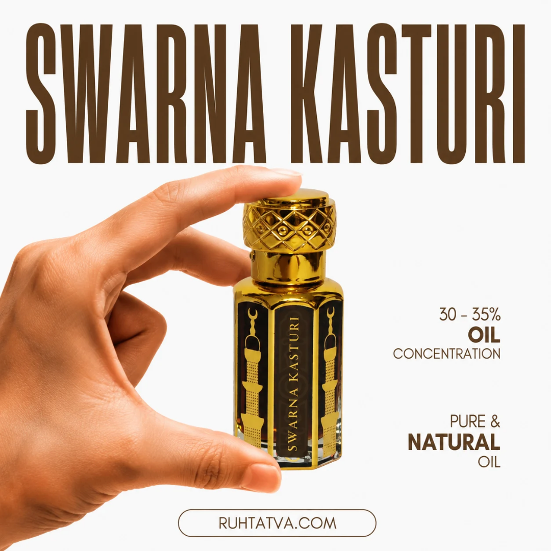 Swarnaa Kasturi with pure kasturi notes | Non Alcohol, Long Lasting Fragrance.