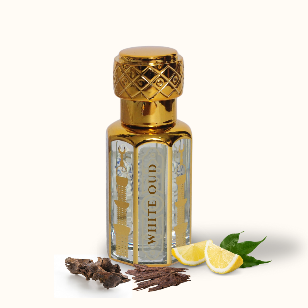 White Oudh - Agarwood natural attar | Non Alcohol, Long Lasting Fragrance.