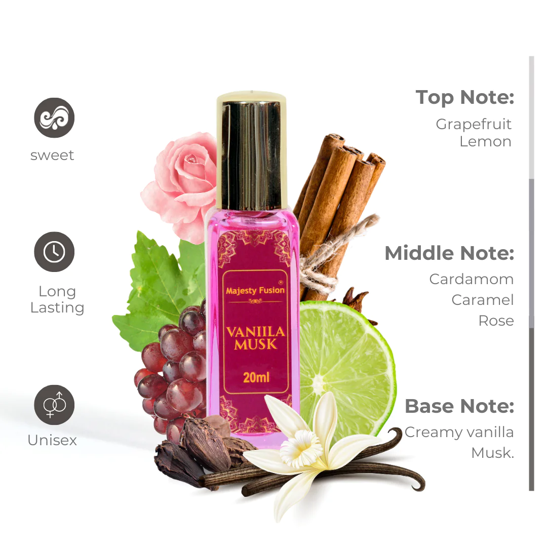 Vanilla musk and Cool water combo 20ml spray bottle - Image 2